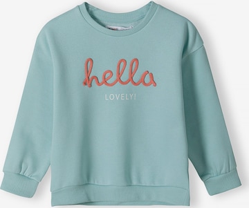 MINOTI Sweatshirt in Groen: voorkant