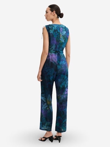 Combinaison 'JUMPSUIT_FLORESAZUL 26SWPW40' Desigual en bleu