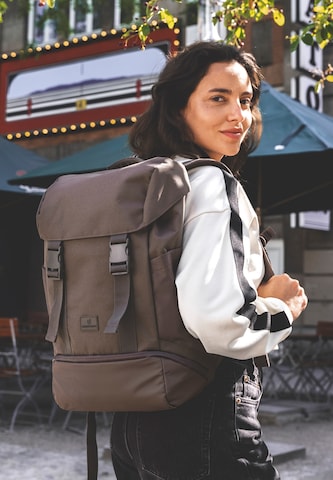 Johnny Urban Backpack 'Nico' in Brown: front