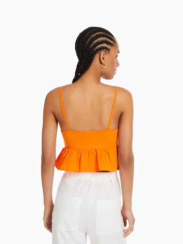 Bershka Top in Orange