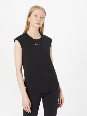 Champion Authentic Athletic Apparel Functioneel shirt in Zwart: voorkant