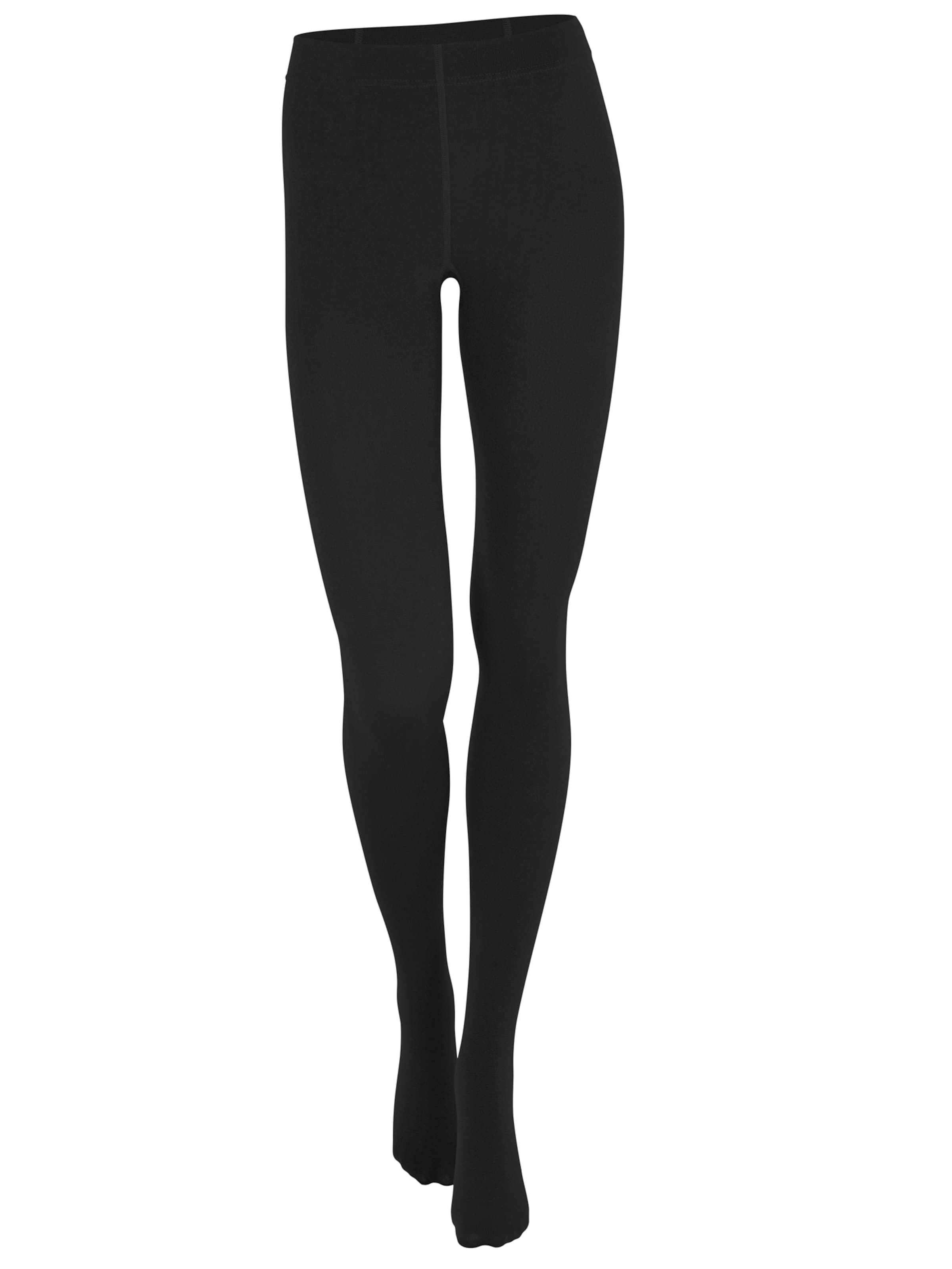 Collant Yenita en noir : devant