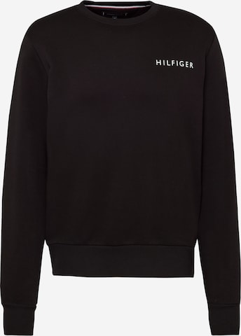 TOMMY HILFIGERSweater majica - crna boja: prednji dio