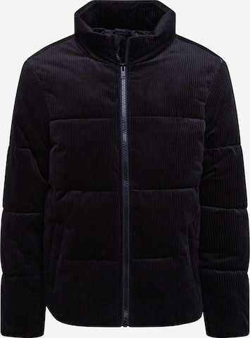 Urban Classics Winter jacket in Black: front