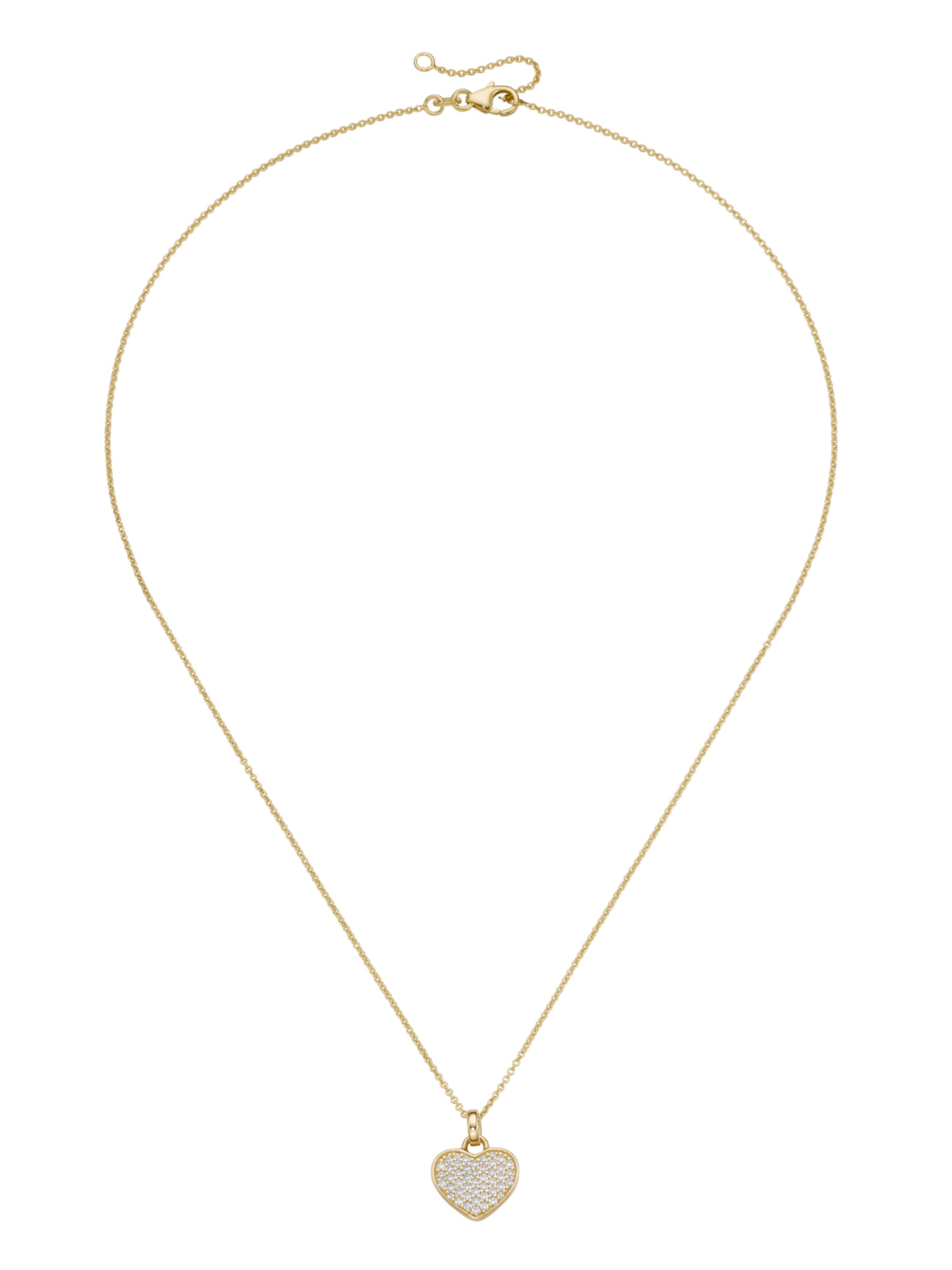 Collana di Smart Jewel in oro: frontale