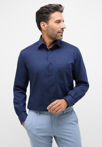 ETERNA Comfort fit Zakelijk overhemd in Blauw: voorkant