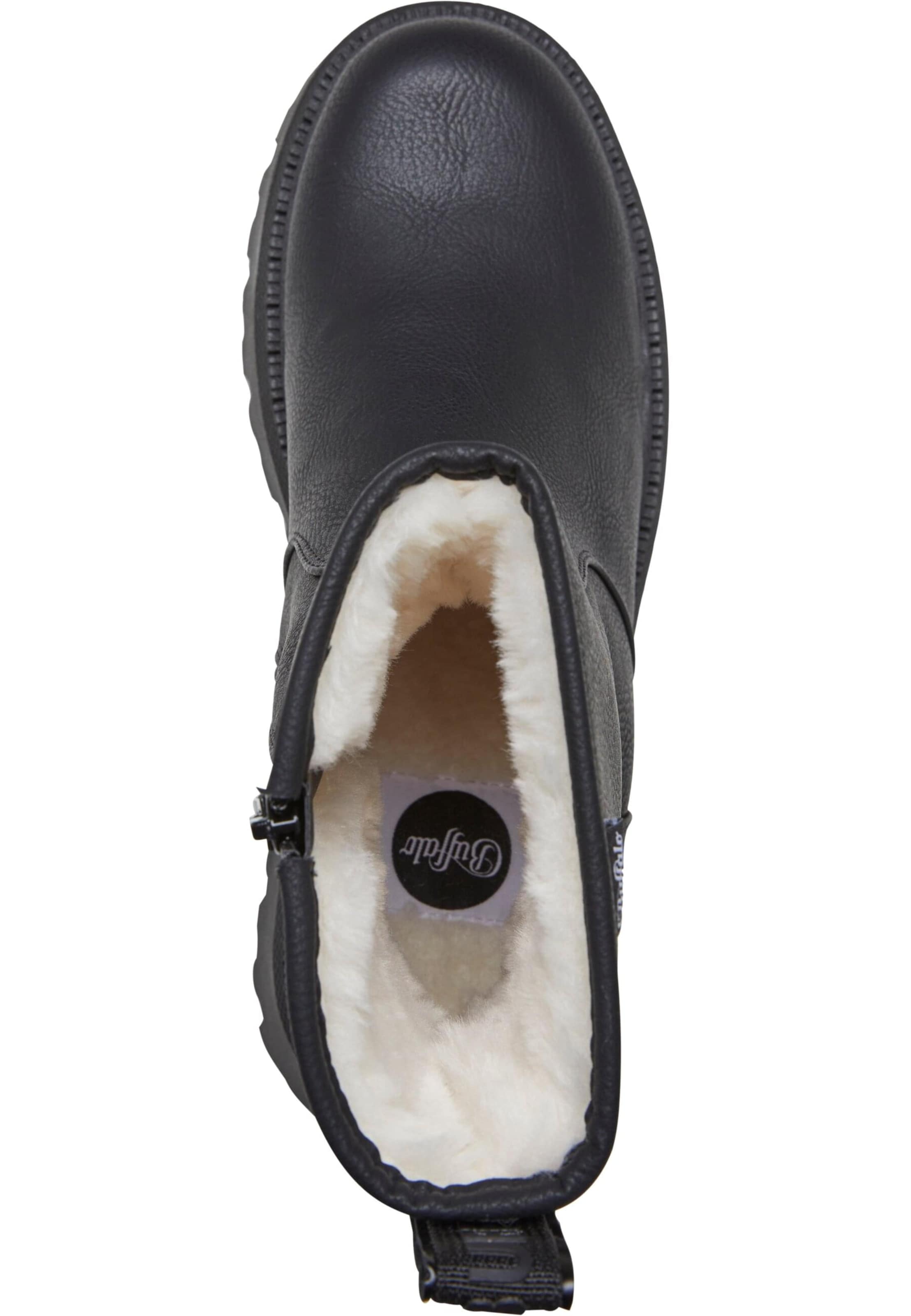 BUFFALO - Botim 'Aspen' em preto