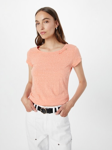 T-shirt Ragwear en orange : devant