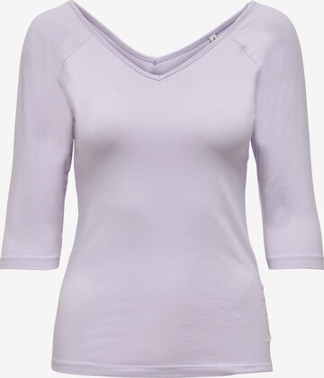 ONLY - Camisa 'FIFI' em roxo: frente