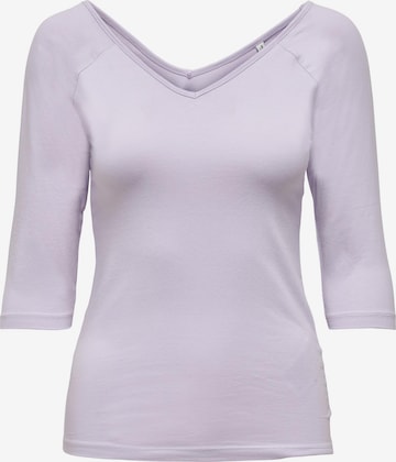 ONLY Shirt 'FIFI' in Purple: front