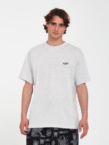 T-Shirt 'PISTOL STONE LSE SST' Volcom en gris : devant