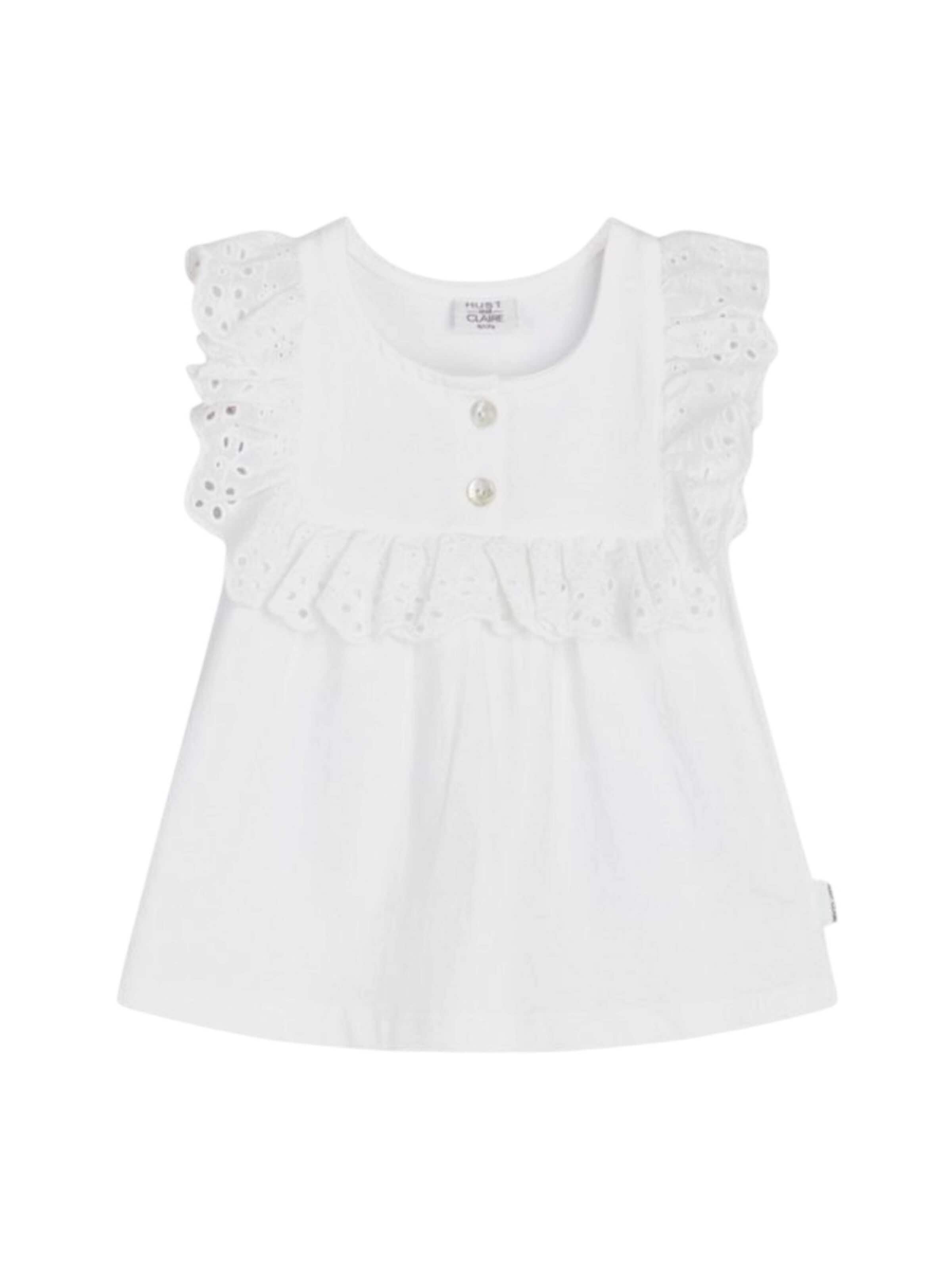 Hust & Claire Shirt 'HCAllison' in White: front