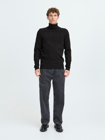 Pull-over ' CFHEINE roll neck ' Casual Friday en noir