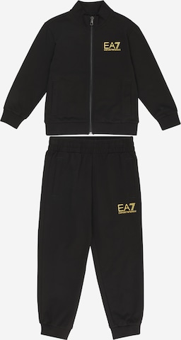 EA7 Emporio Armani Jogging ruhák - fekete: elől