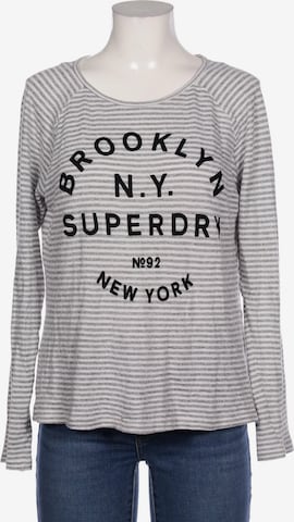 Superdry Sweater & Cardigan in L in Grey: front