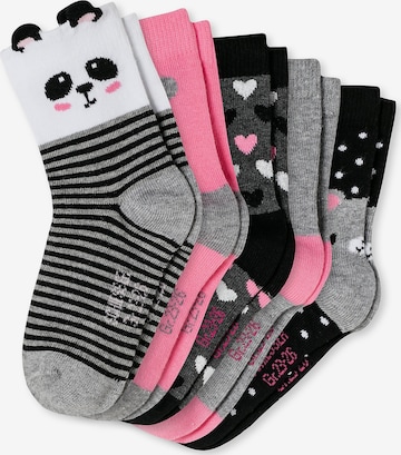 SCHIESSER - Calcetines en gris: frente