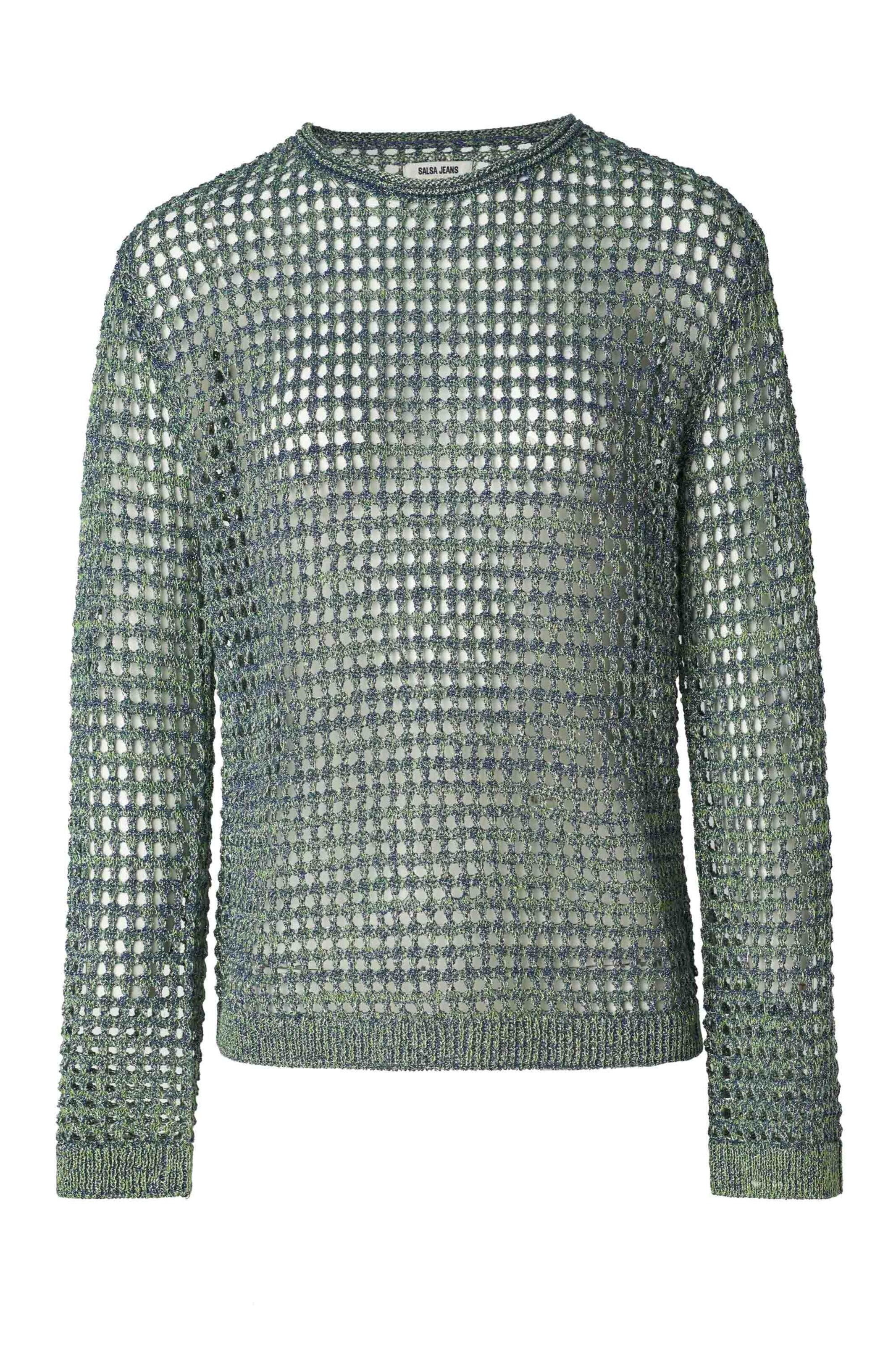 Salsa Jeans Sweater in Green: front