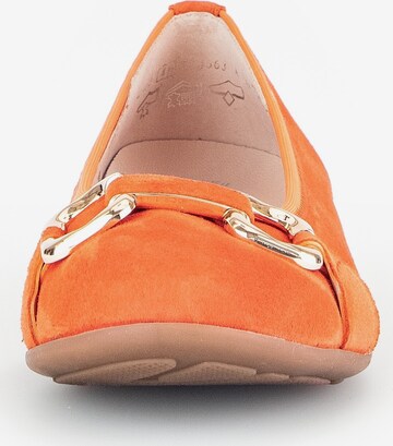 GABOR Ballet Flats in Orange