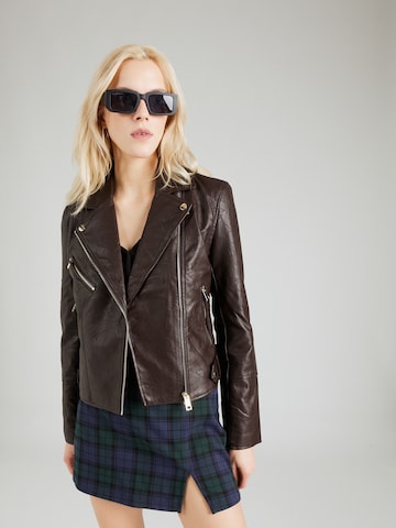 River Island Tussenjas 'CORE' in Bruin: voorkant