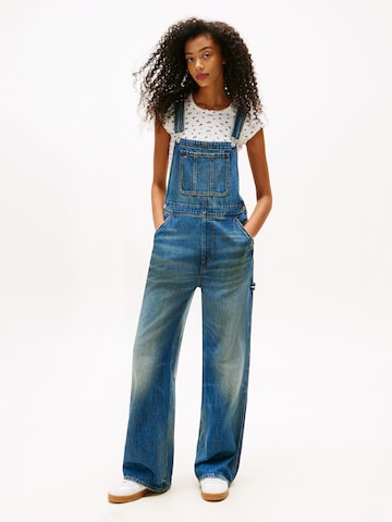 Tommy Jeans Loosefit Latzjeans 'CLASSIC' in Blau: Vorderseite