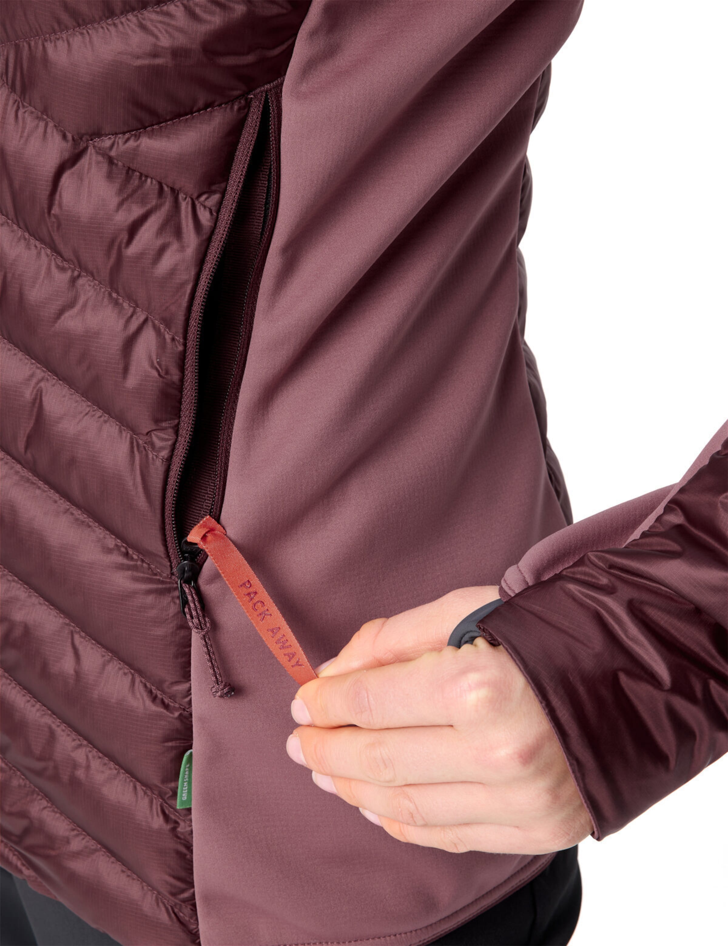 VAUDE Sportjas 'Sesvenna Pro III' in Rood
