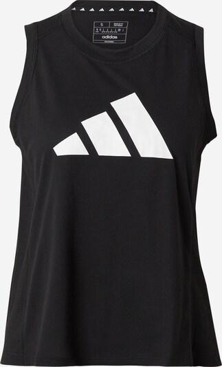 ADIDAS PERFORMANCE Sporttop in schwarz / weiß, Produktansicht