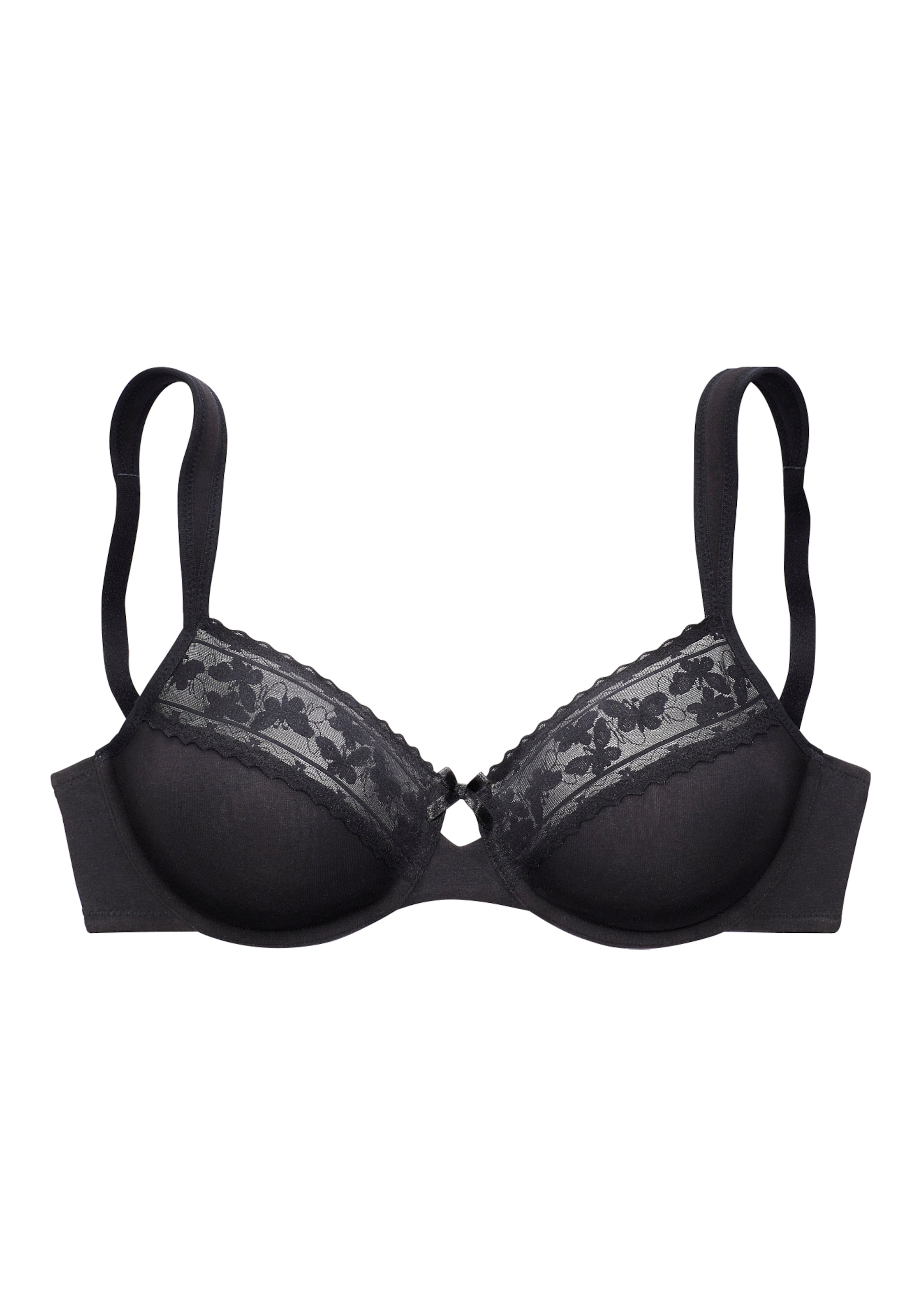 NUANCE Push-up Minimizer i svart: framsida