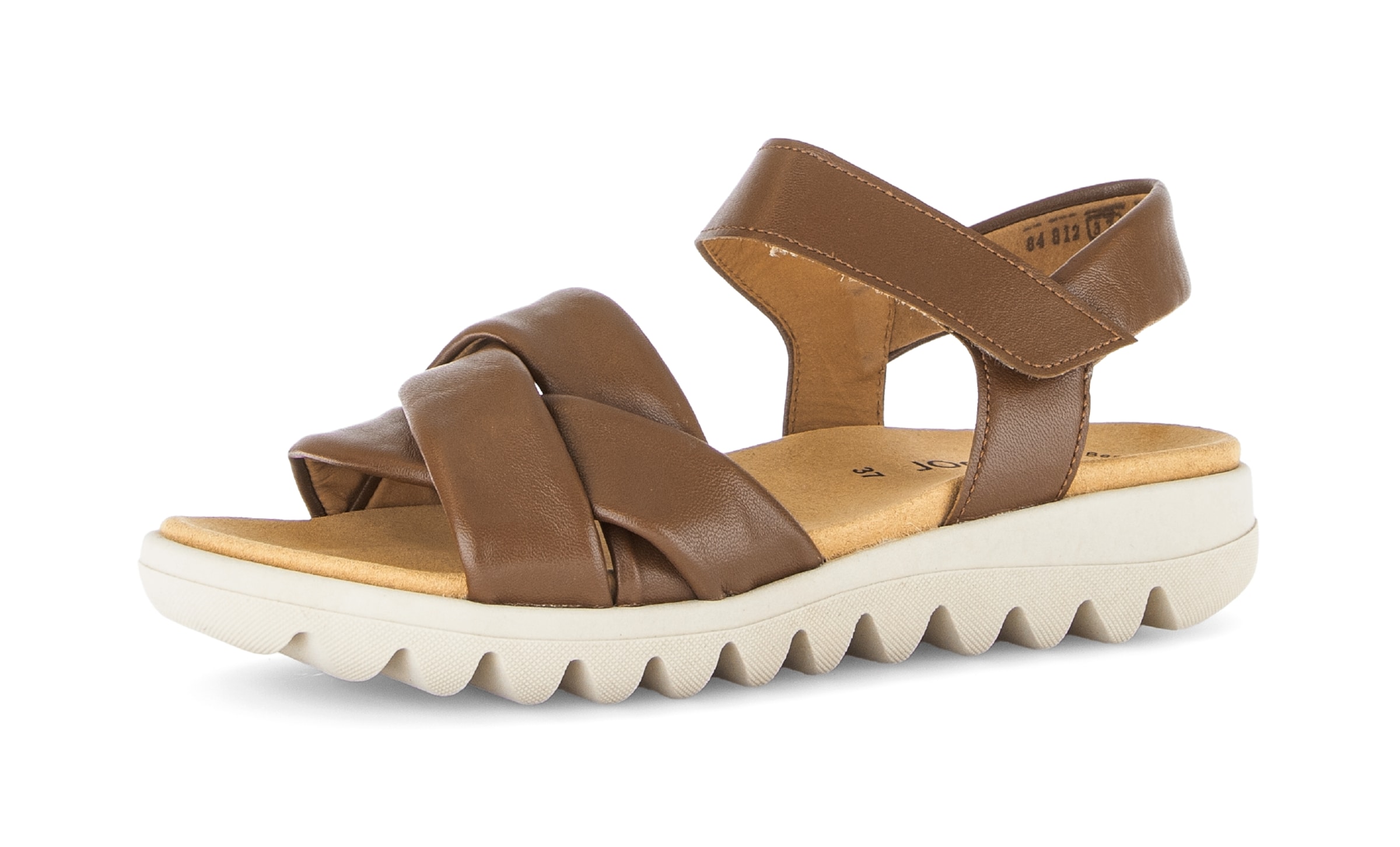 GABOR Sandals in Brown: front