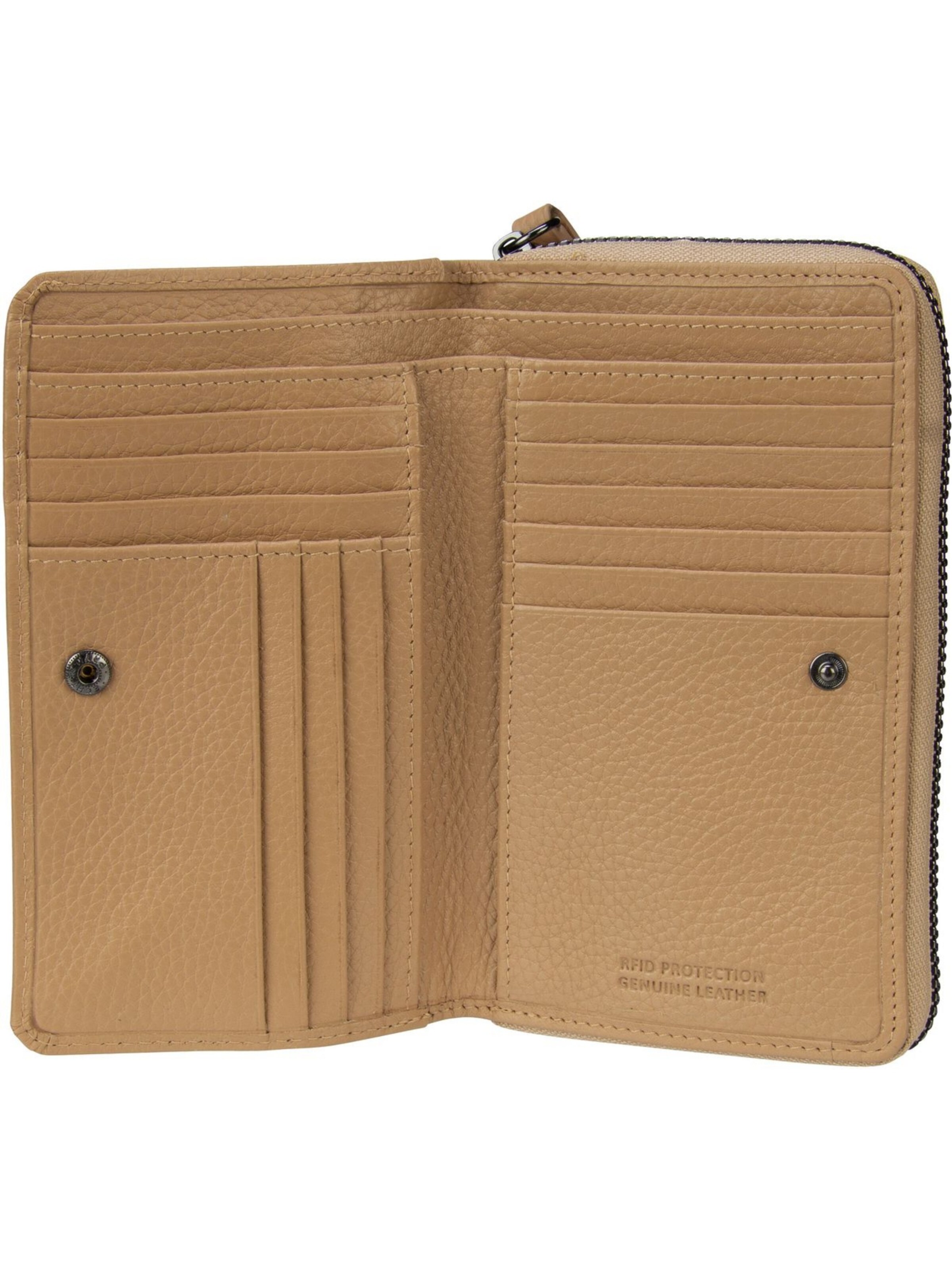 Portamonete 'Elsa' di bugatti in beige