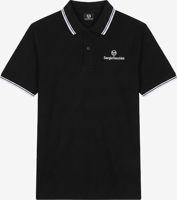 Sergio Tacchini - Camisa 'Reed 025 Co' em preto: frente