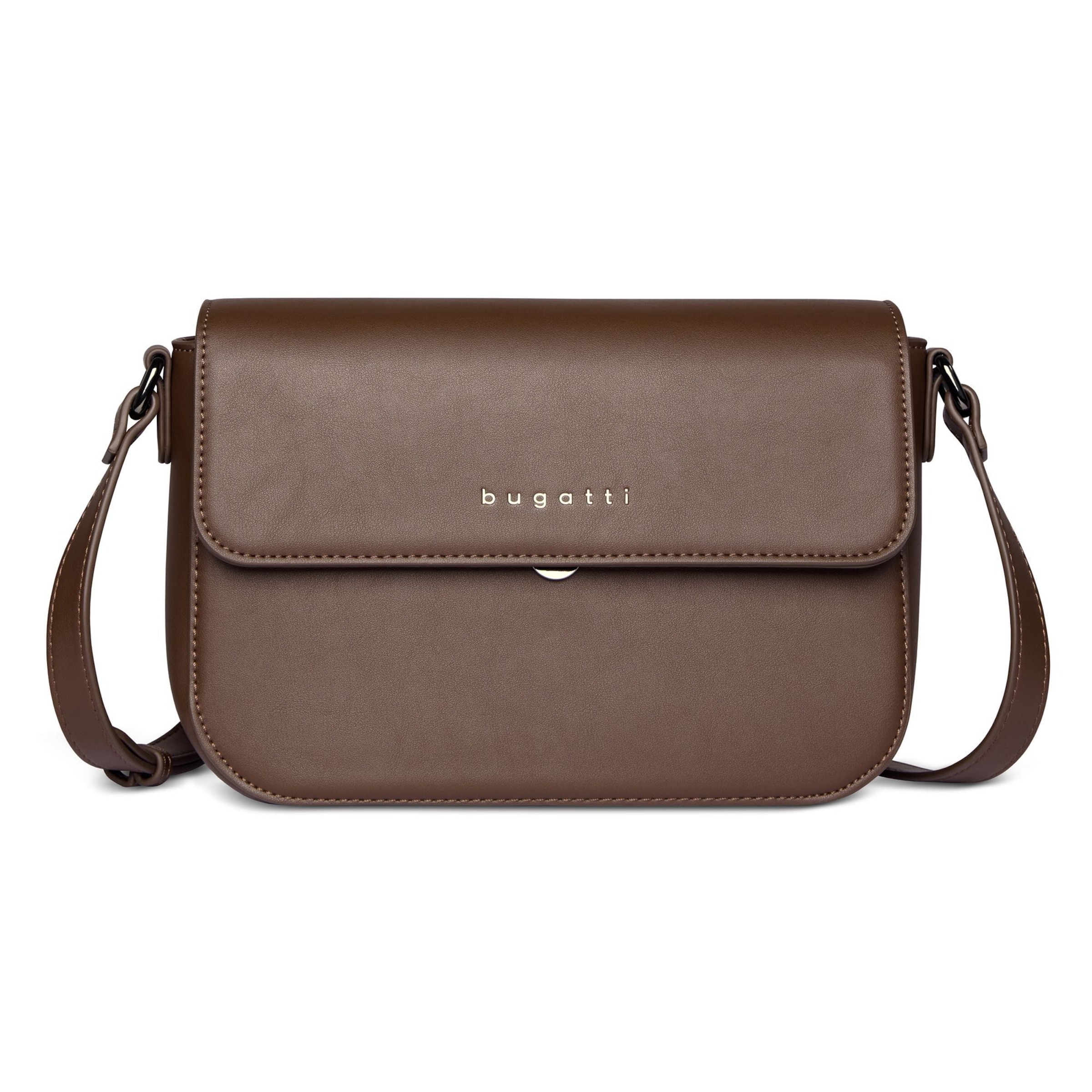 bugatti Schultertasche 'Almata' in Braun: Vorderseite