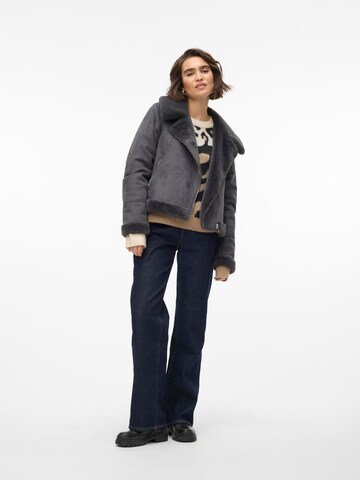 VERO MODA Winter jacket 'VMPEGGY' in Grey