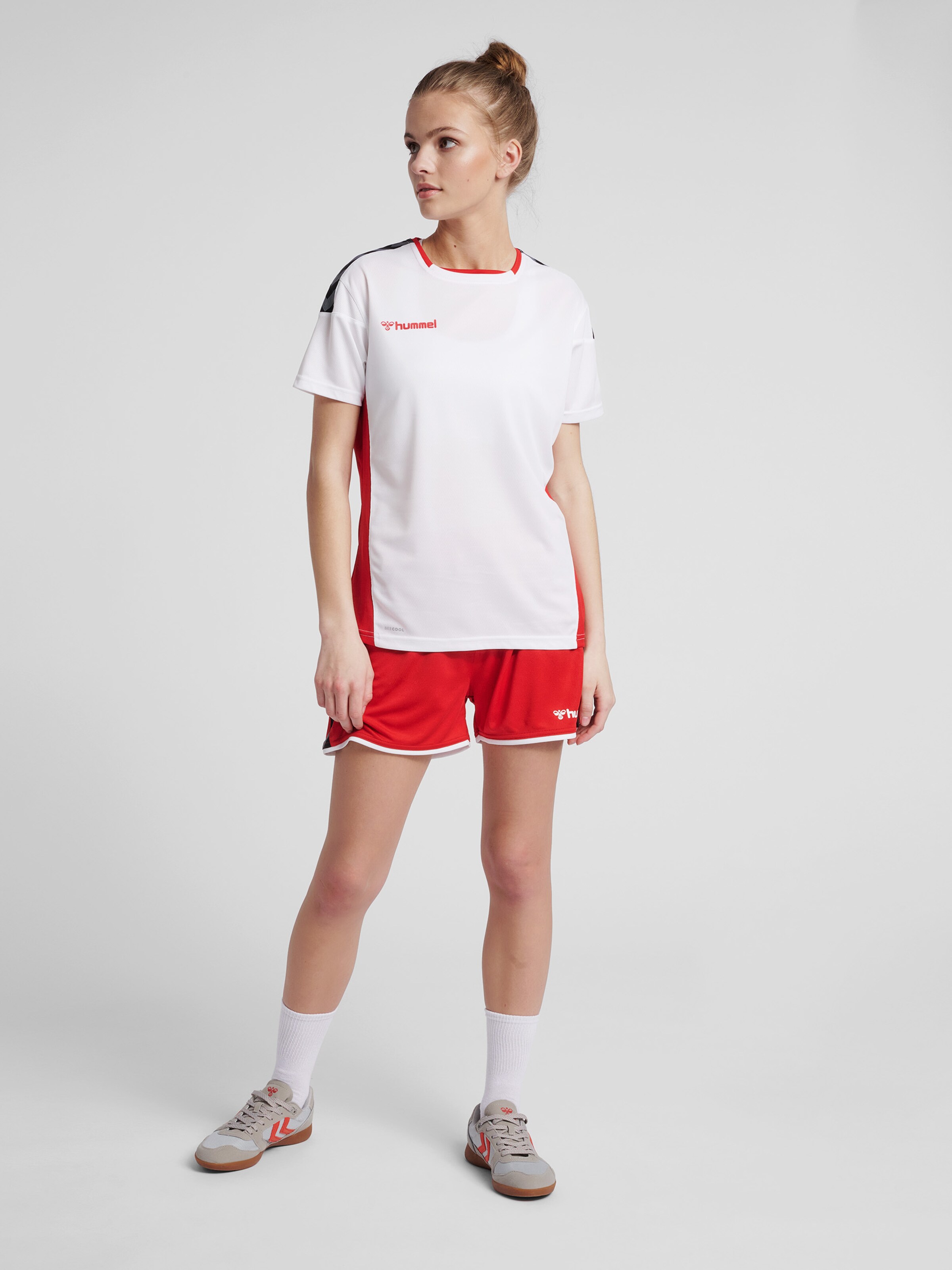 Frauen Sportarten Hummel Trainingsshirt in Weiß - XP63041