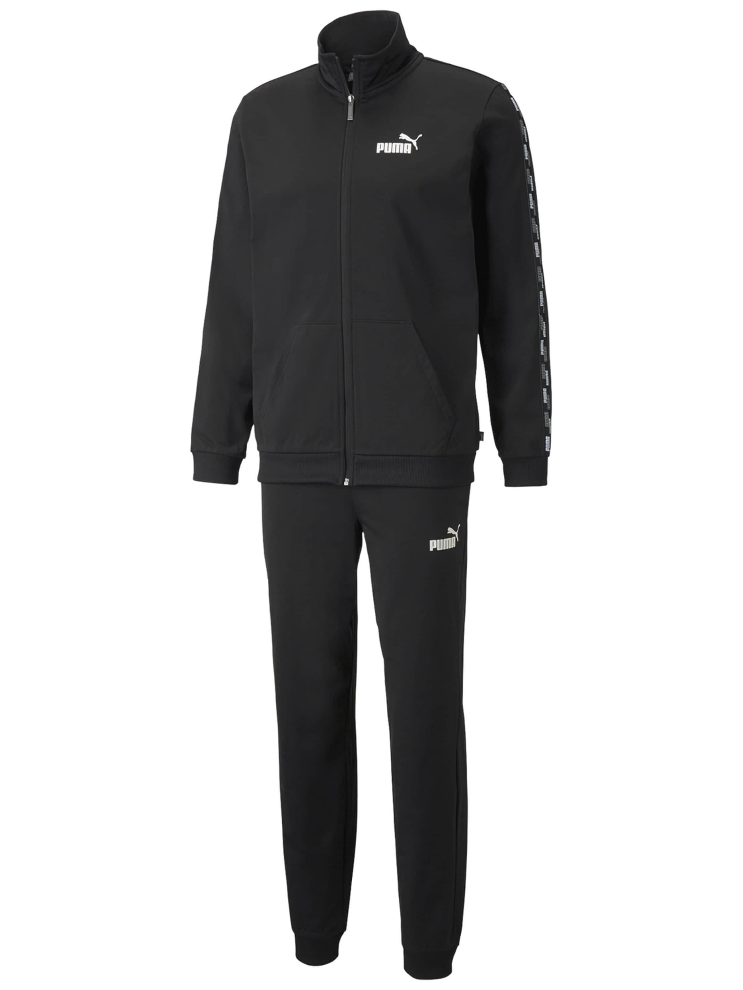 PUMA Sweatjacke 'Poly Closed'‌‌‌‌‌‌‌‌ in XS in schwarz, Produktansicht
