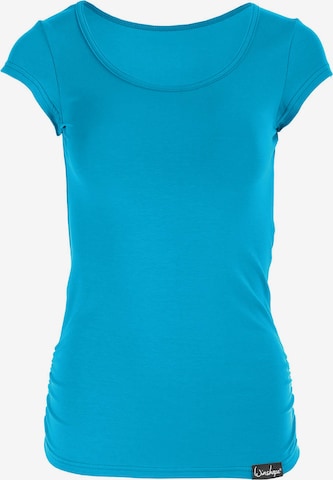 Maglia funzionale 'WTR4' di Winshape in blu: frontale