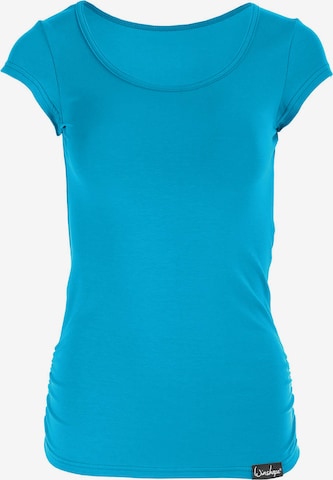 Winshape Functioneel shirt 'WTR4' in Blauw: voorkant