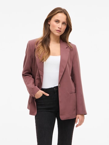 VILA - Blazer 'Lowny' en marrón: frente