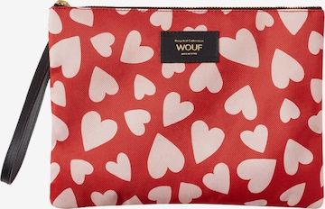 Wouf Cosmetic Bag in Red: front