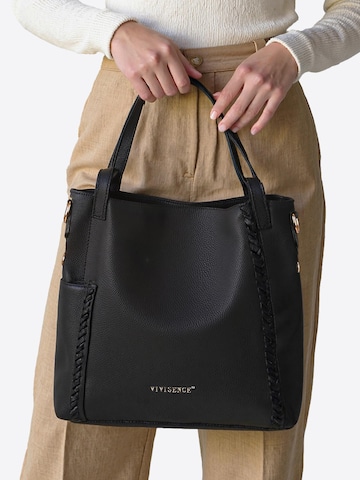 Vivisence Handtasche 'T0014' in Schwarz: Vorderseite