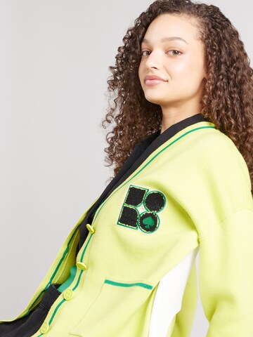 Geacă tricotată 'NOEL' de la Kate Spade pe verde