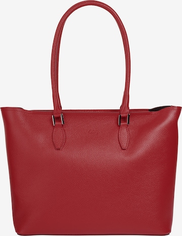 Cabas Cluty en rouge : devant