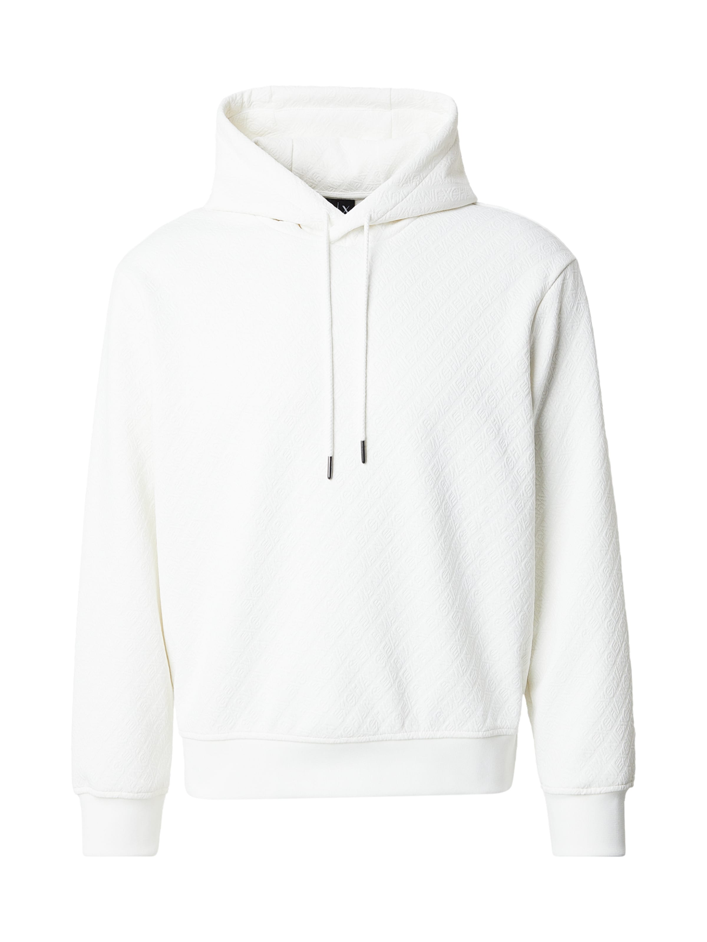 Sweat-shirt ARMANI EXCHANGE en blanc : devant