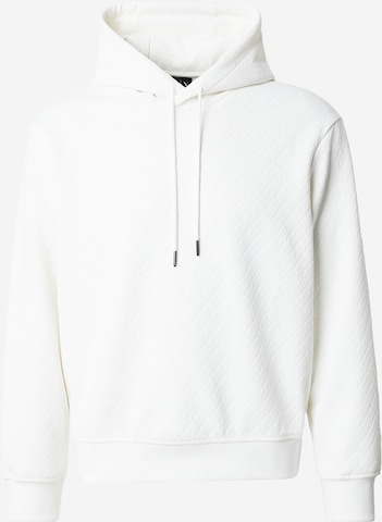 Sweat-shirt ARMANI EXCHANGE en blanc : devant