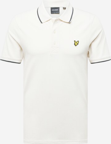 T-Shirt Lyle & Scott en beige : devant