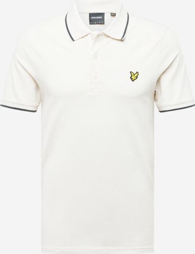 Maglietta Lyle & Scott di colore crema / giallo oro / antracite, Visualizzazione prodotti