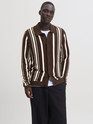 Giacchetta di JACK & JONES in marrone: frontale