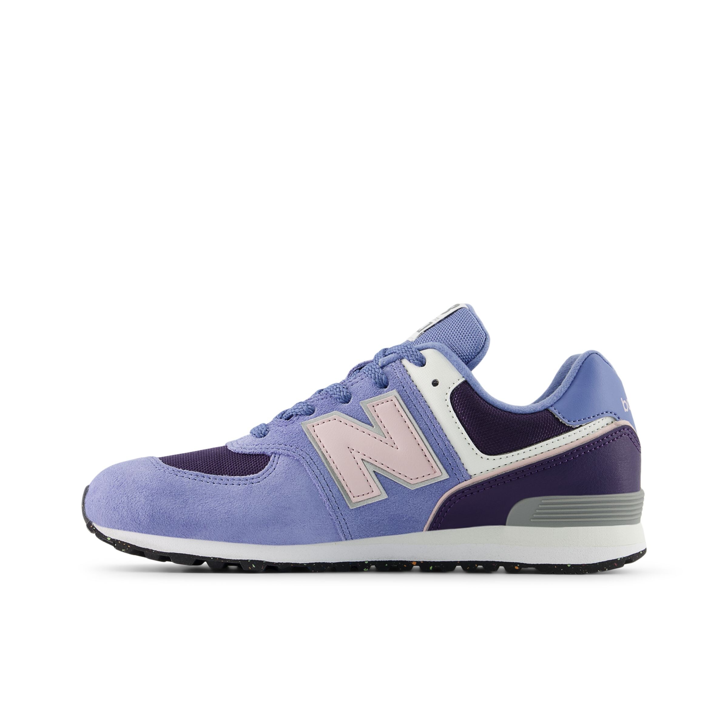 Baskets '574' new balance en violet : devant