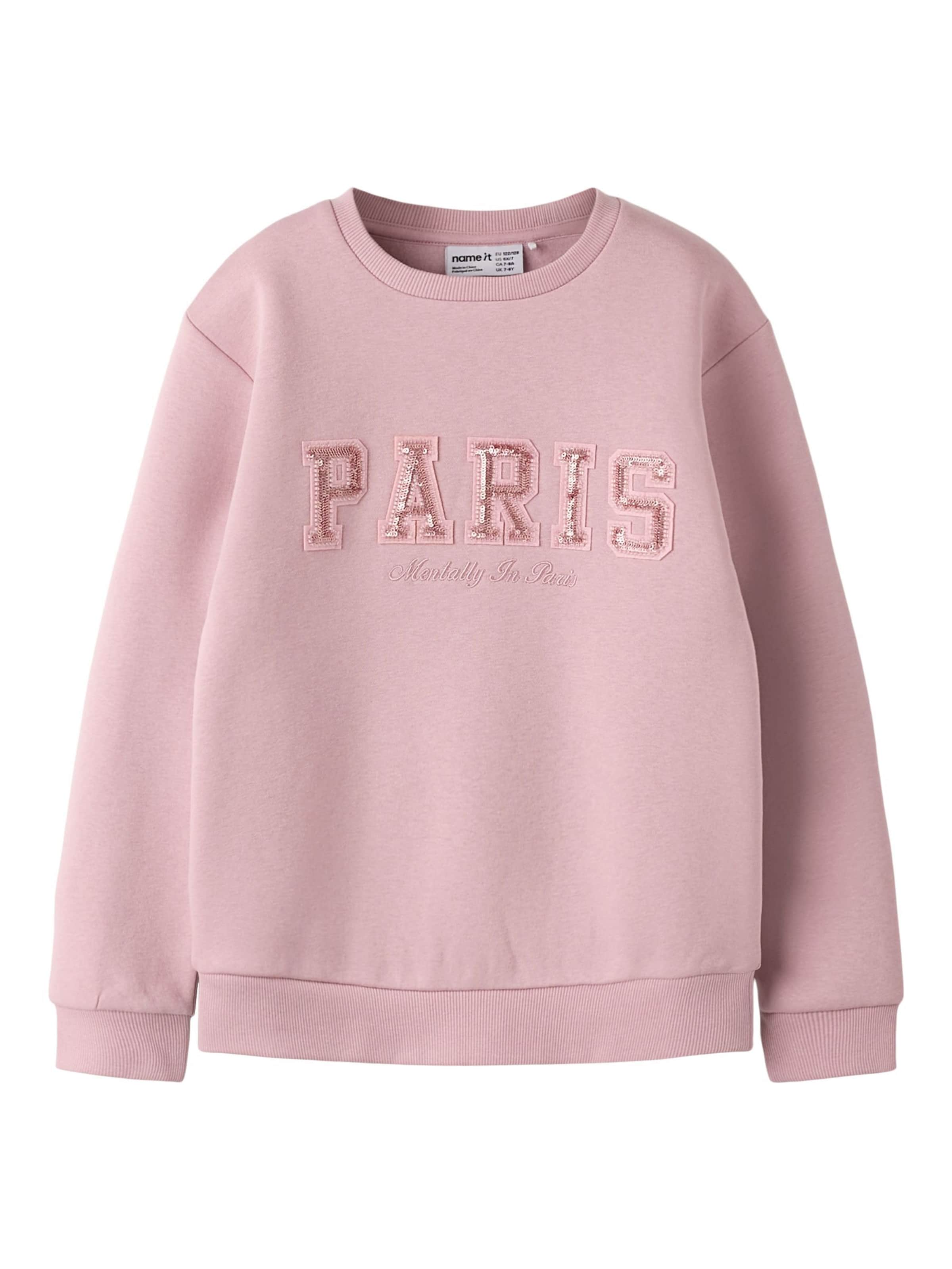 Felpa di NAME IT in lilla: frontale