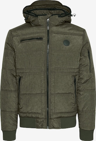 BLEND Winter jacket 'Boris' in Green: front