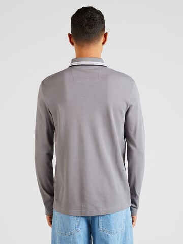 BOSS Green Shirt 'Plisy' in Grey